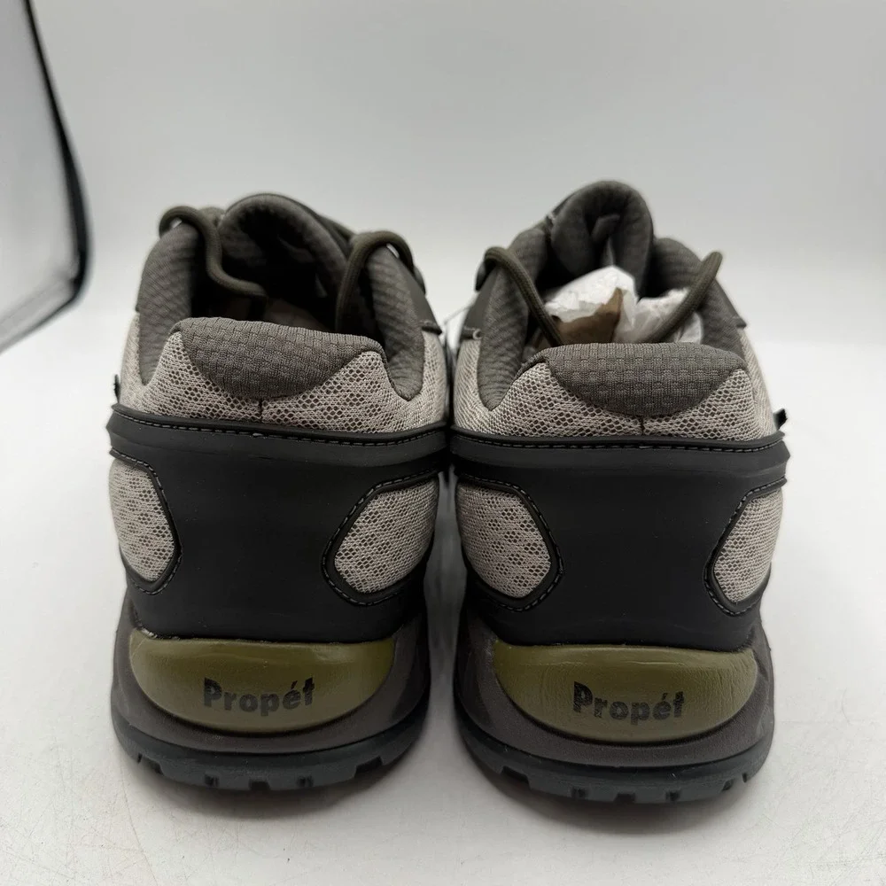Propet Vercors Shoes Mens Sz 10.5 M(D) Grey/Olive Ortholite Sneakers‎ MOA002S